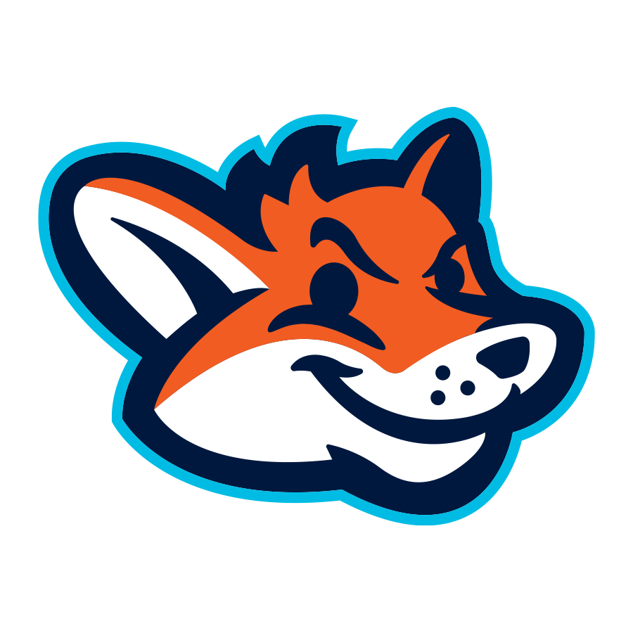 Zorros de Somerset Foxhead logo design by logo designer Fooser Sports for your inspiration and for the worlds largest logo competition