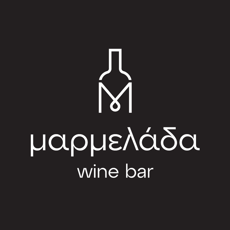 Marmelada wine bar logo design by logo designer we are two for your inspiration and for the worlds largest logo competition