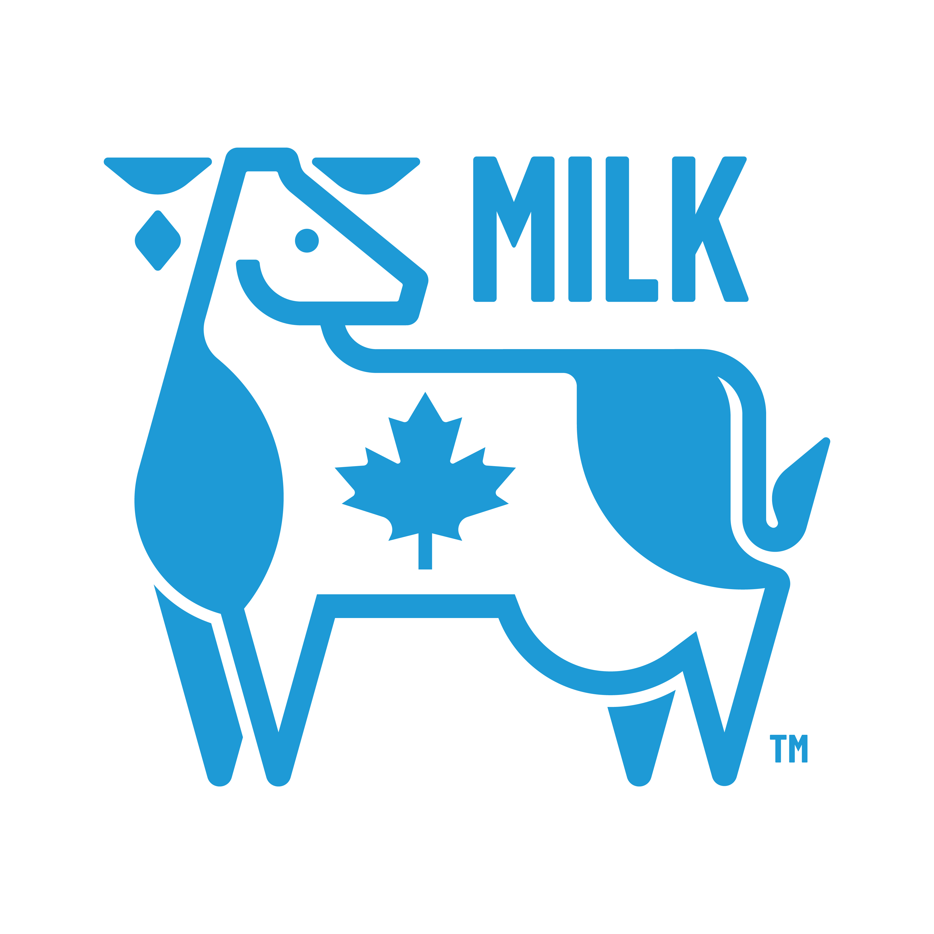 Canadian Milk logo design by logo designer Hatch Creative for your inspiration and for the worlds largest logo competition