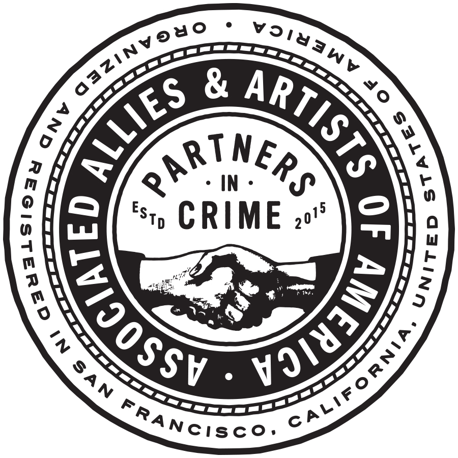 Partners In Crime logo design by logo designer Steve Wolf Designs for your inspiration and for the worlds largest logo competition