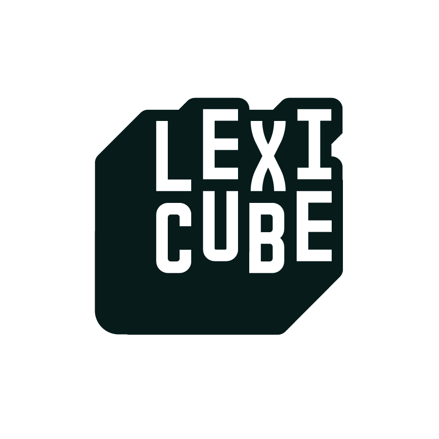 Lexicube logo design by logo designer Zack Davenport for your inspiration and for the worlds largest logo competition