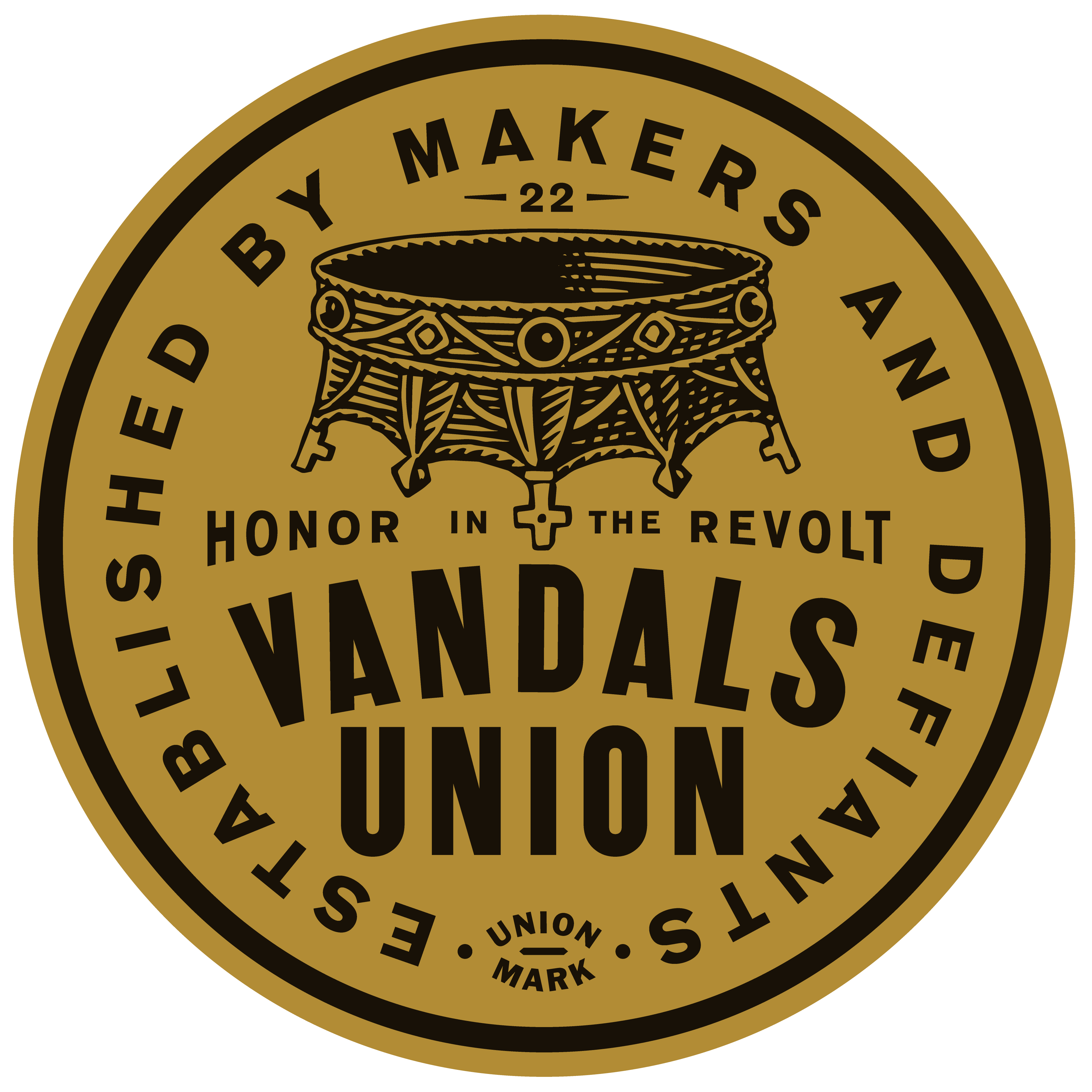 Vandals Union logo design by logo designer Chad Michael Studio for your inspiration and for the worlds largest logo competition