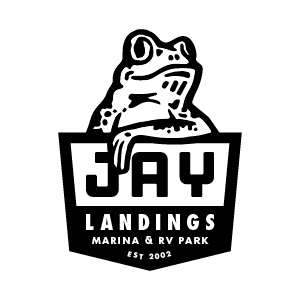 Jay Landings Marina & RV Park  logo design by logo designer Josh Carnley for your inspiration and for the worlds largest logo competition