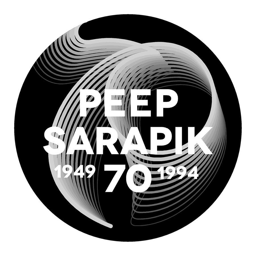 Peep Sarapik 70 logo design by logo designer Siirup for your inspiration and for the worlds largest logo competition