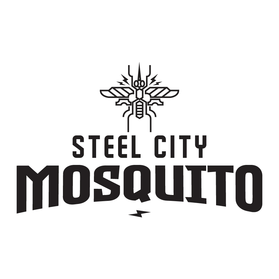 Steel City Mosquito logo design by logo designer Courtright Design for your inspiration and for the worlds largest logo competition