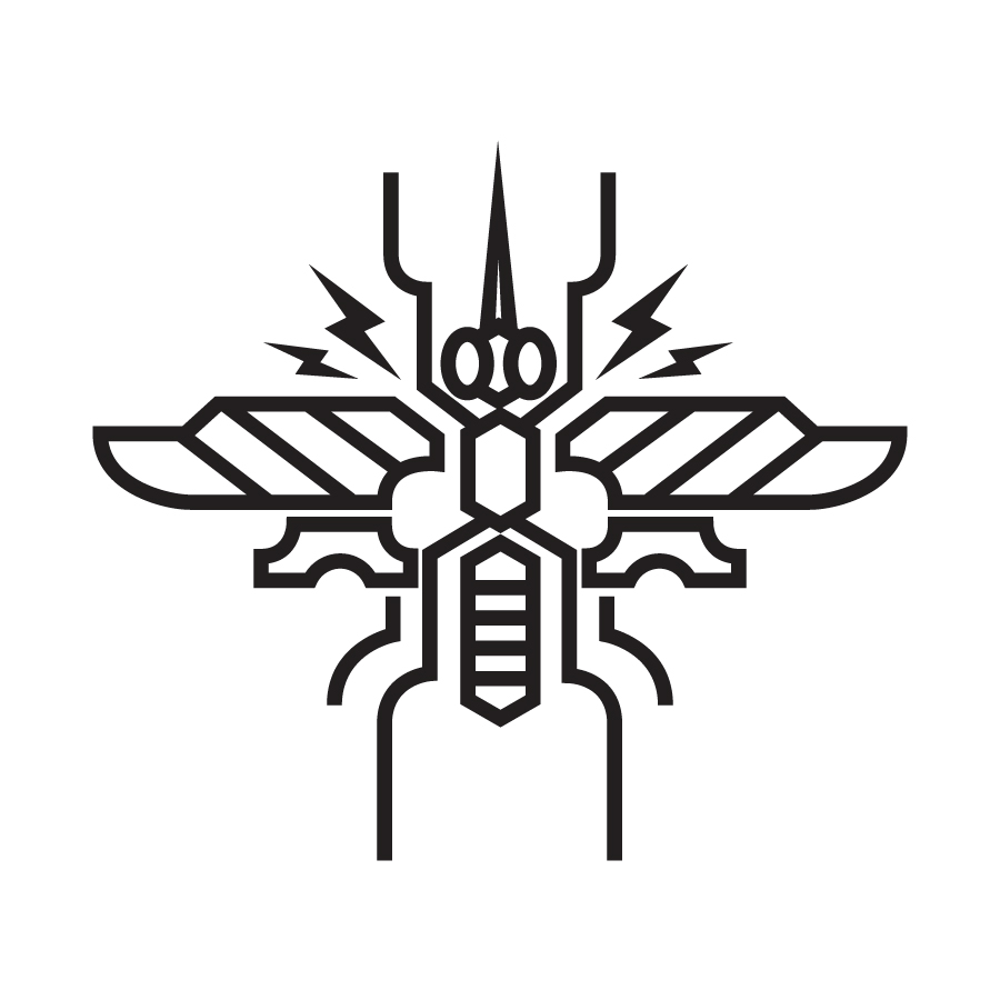 Steel City Mosquito logo design by logo designer Courtright Design for your inspiration and for the worlds largest logo competition