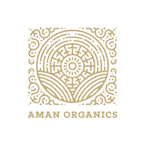 Aman Organics logo design by logo designer Ye Olde Studio for your inspiration and for the worlds largest logo competition