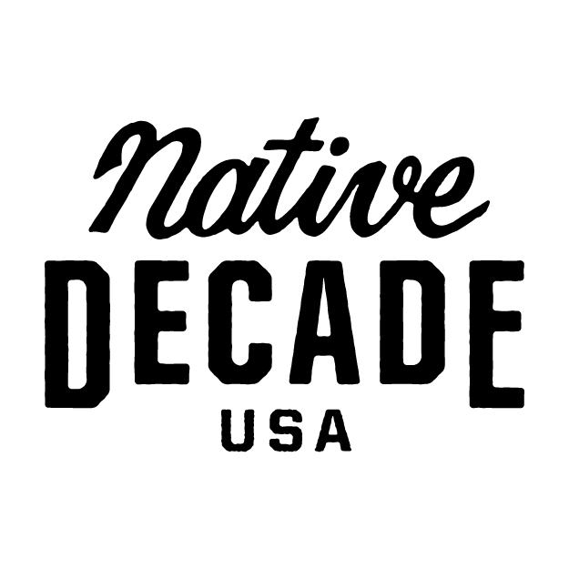 Native Decade Wordmark logo design by logo designer The Blksmith Design Co. for your inspiration and for the worlds largest logo competition