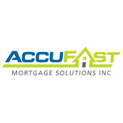 Accufast Mortgage Solutions, Inc. logo design by logo designer Zakidesign, LLC. for your inspiration and for the worlds largest logo competition
