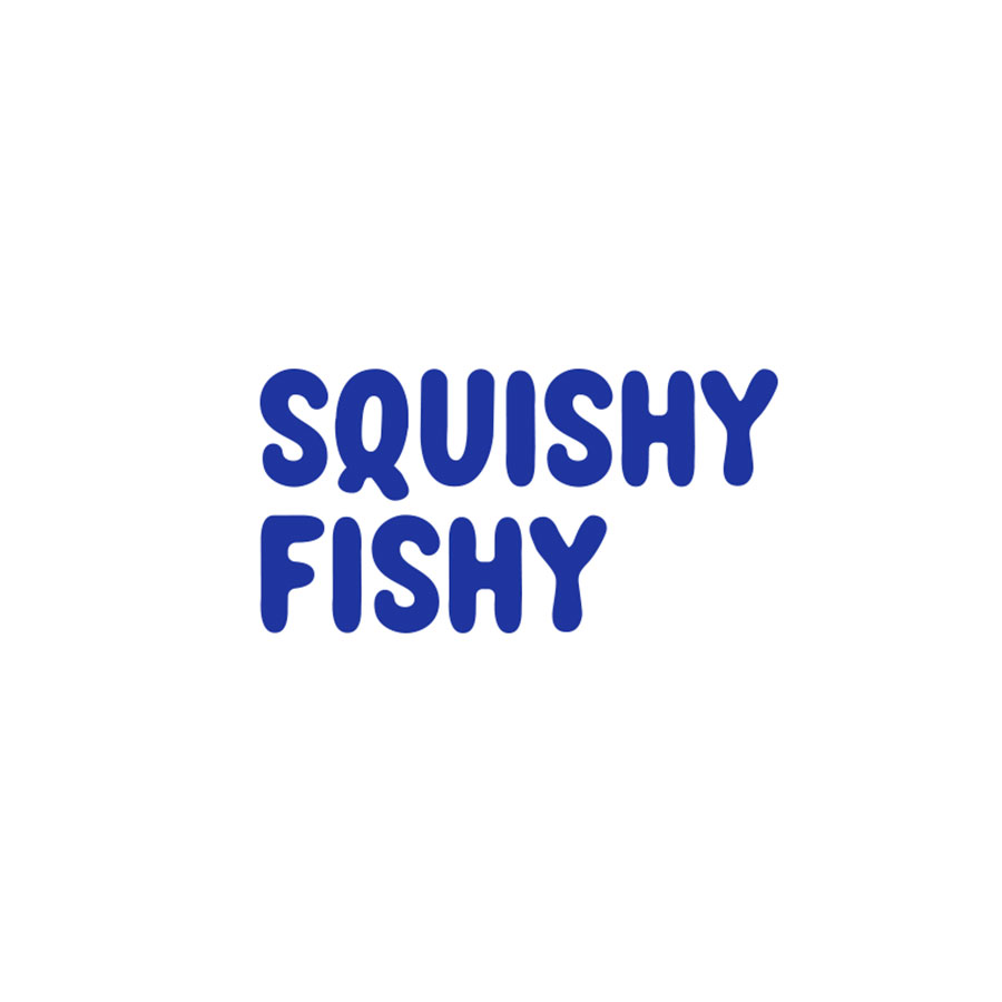 Squishy Fishy logo design by logo designer Paul von Excite for your inspiration and for the worlds largest logo competition