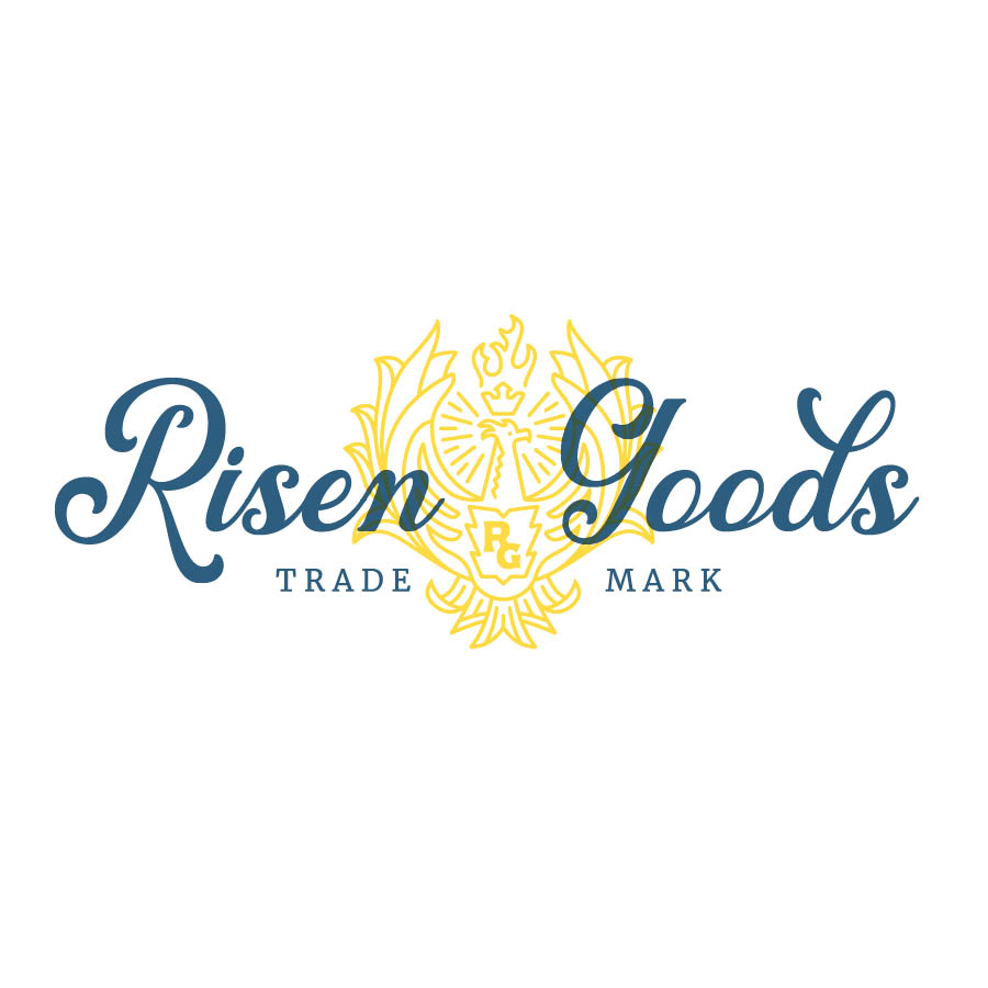 Risen Goods logo design by logo designer Stephen Lee Ogden Design Co. for your inspiration and for the worlds largest logo competition