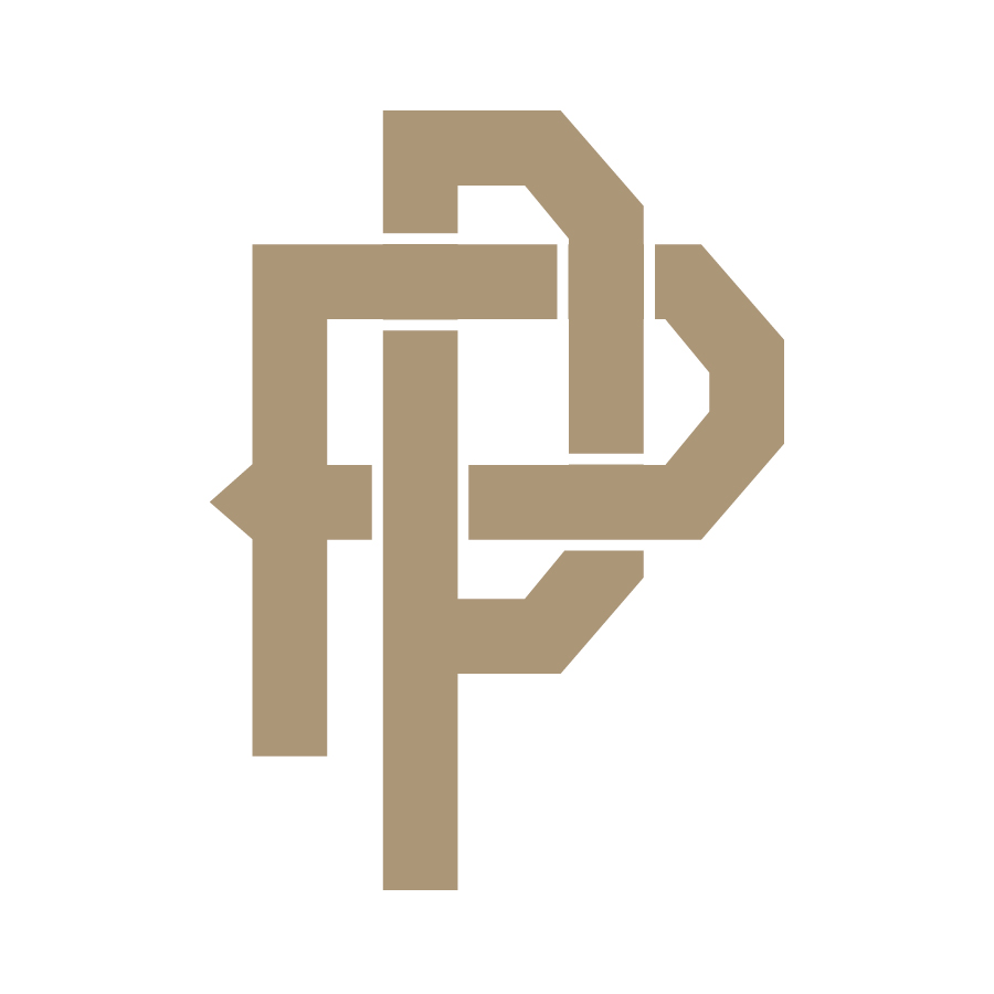 Prime + Proper monogram logo design by logo designer Melissa Wehrman Designs for your inspiration and for the worlds largest logo competition