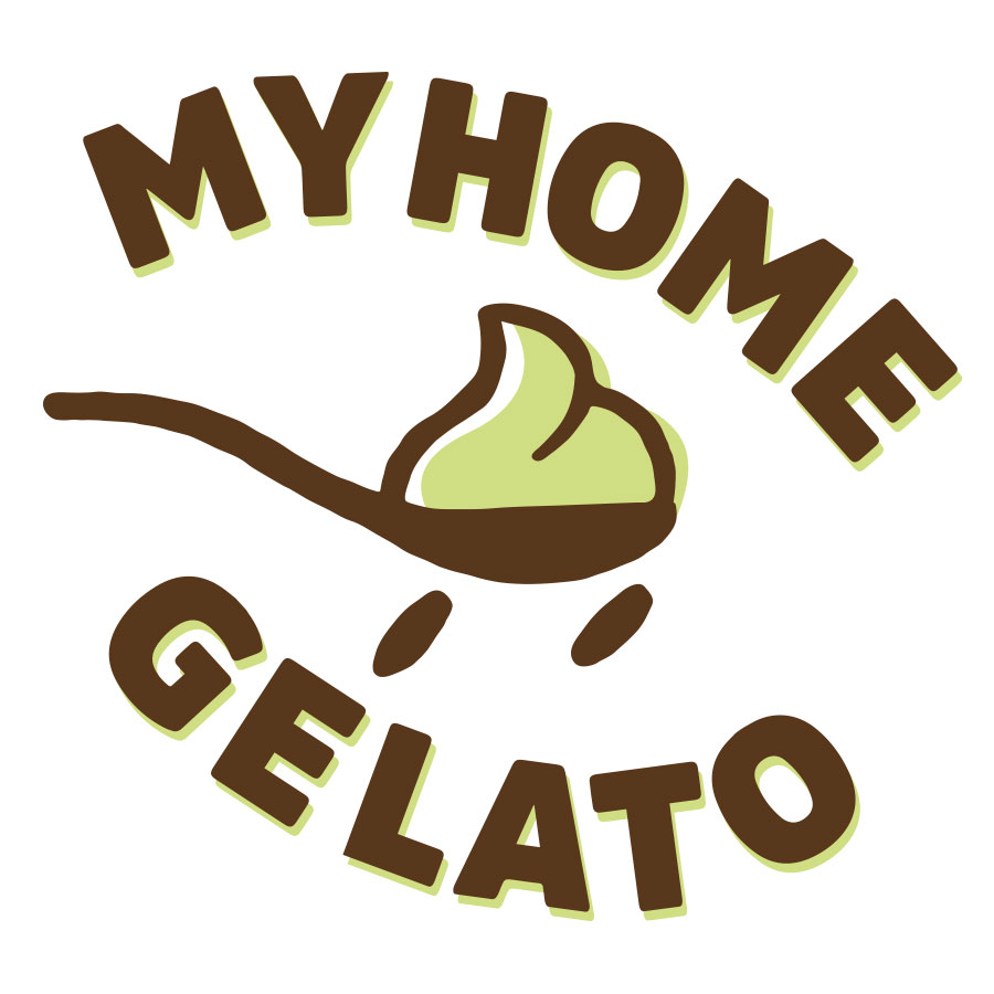 My Home Gelato logo design by logo designer Room 52 for your inspiration and for the worlds largest logo competition