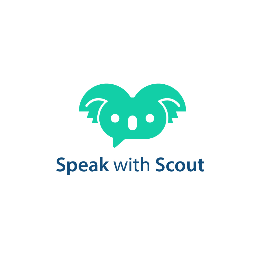 Speak with Scout logo logo design by logo designer Joris van Bussel for your inspiration and for the worlds largest logo competition