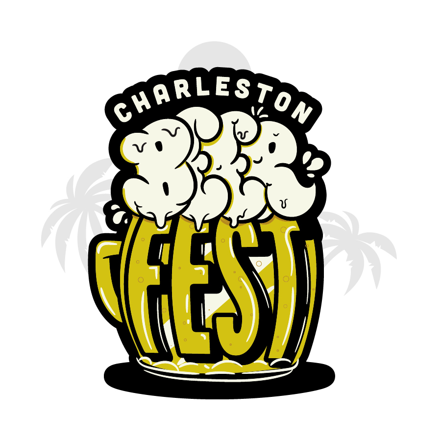 charleston Beer Fest logo design by logo designer gil shuler graphic design for your inspiration and for the worlds largest logo competition