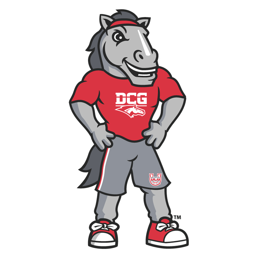 DCG Mascot Art logo design by logo designer Rickabaugh Graphics for your inspiration and for the worlds largest logo competition
