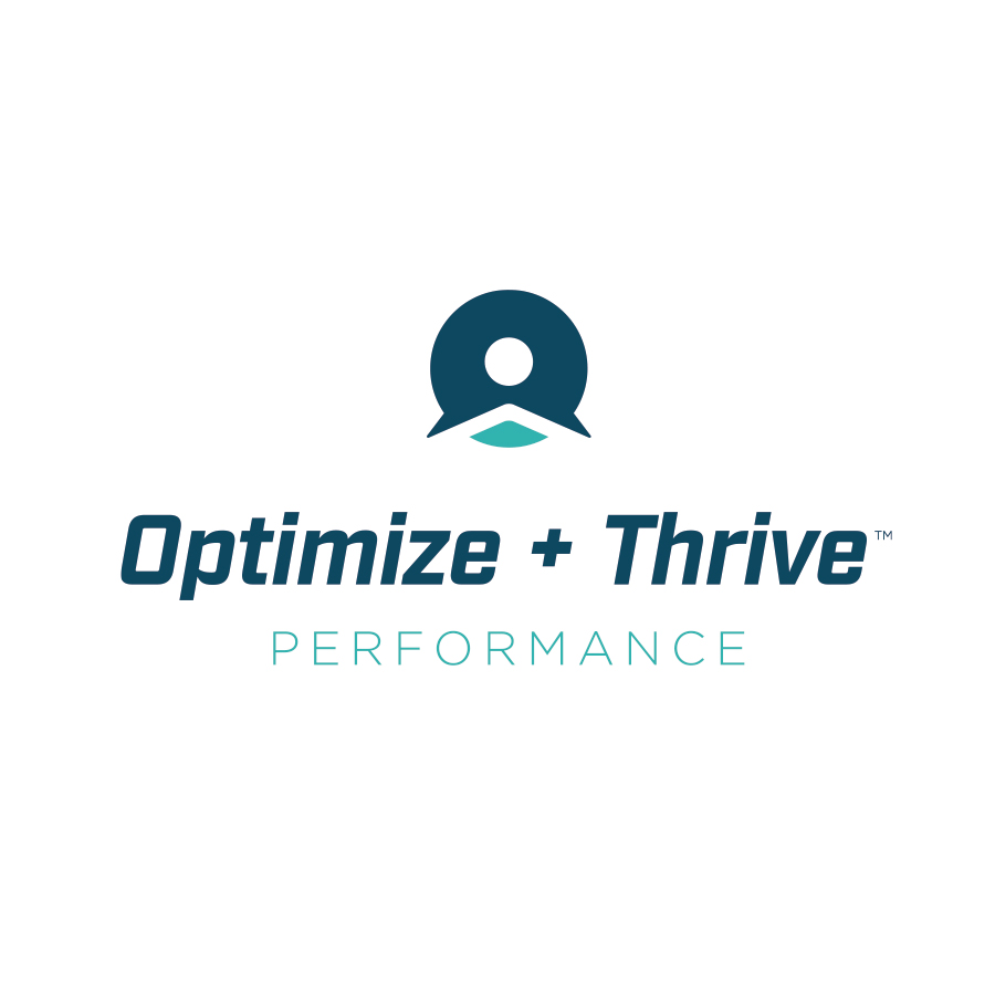 optimize-thrive-logo logo design by logo designer Greta M. Schmidt + Miles McIlhargie for your inspiration and for the worlds largest logo competition