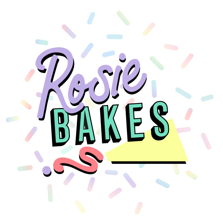 Rosie Bakes logo design by logo designer Jen Ives for your inspiration and for the worlds largest logo competition
