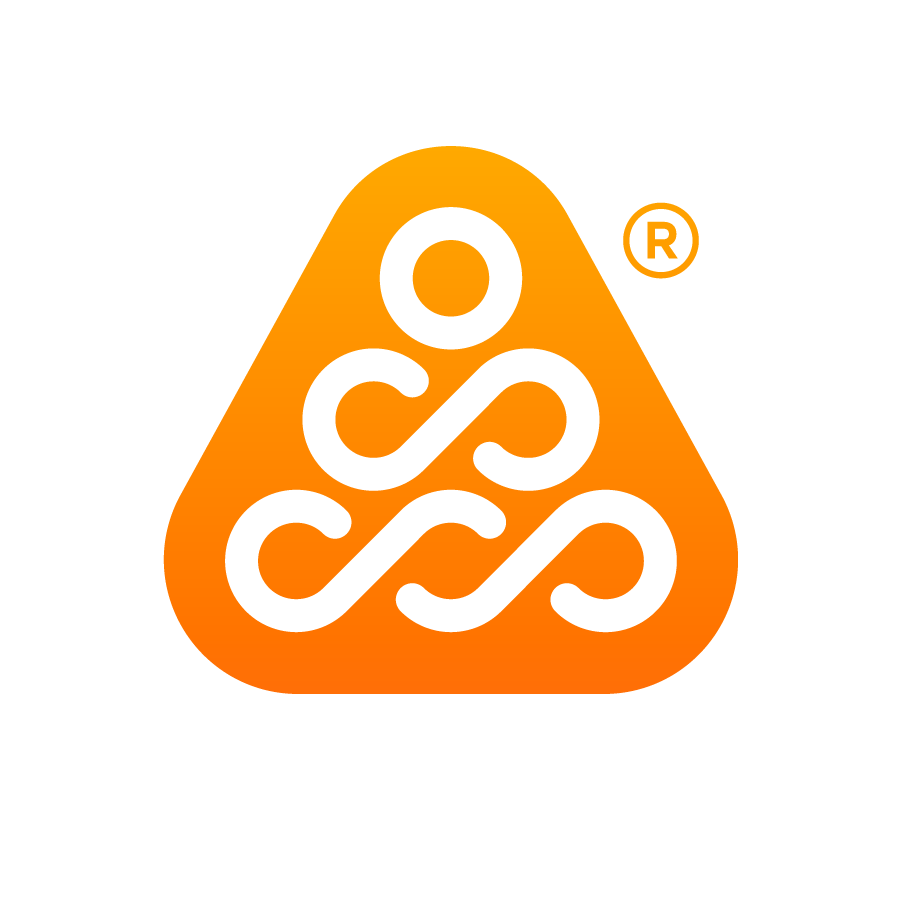MONK-ID Mark - Gradient Orange logo design by logo designer Jeroen van Eerden for your inspiration and for the worlds largest logo competition