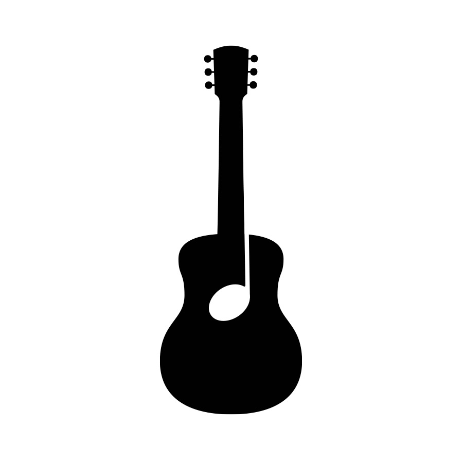 guitar-note logo design by logo designer Studio5 kommunikations Design for your inspiration and for the worlds largest logo competition