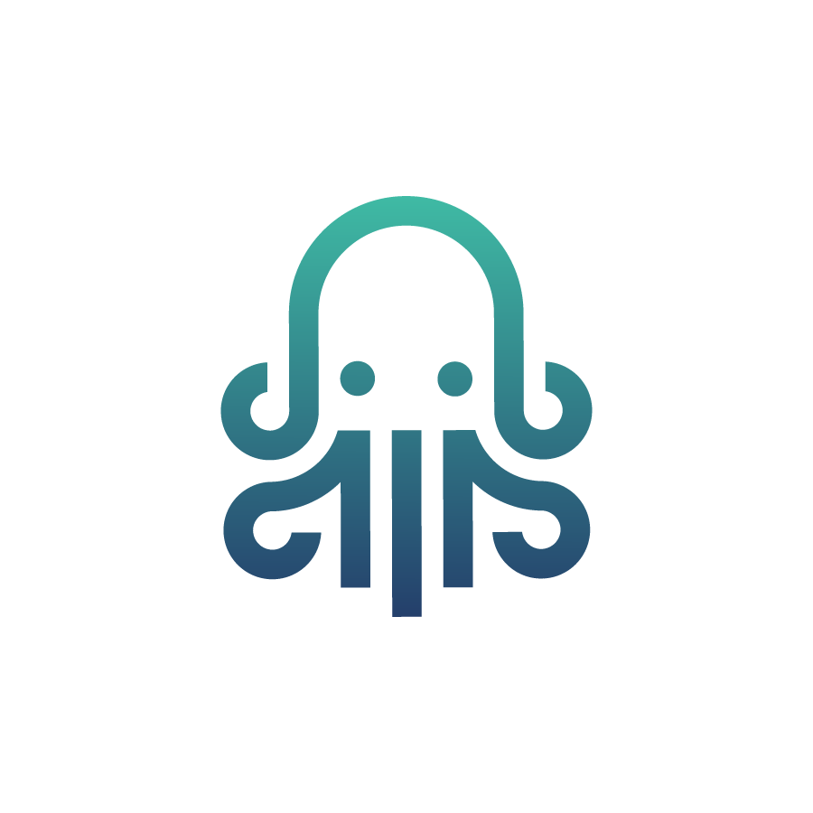 Octopus logo design by logo designer Skirmantas Raila for your inspiration and for the worlds largest logo competition