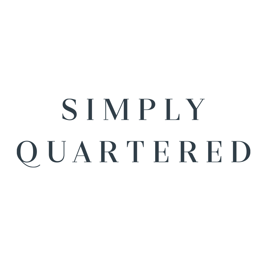 Simply Quartered logo design by logo designer Studio Dixon for your inspiration and for the worlds largest logo competition