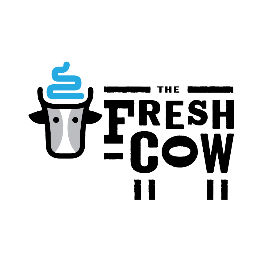 The Fresh Cow logo design by logo designer Scout Collective for your inspiration and for the worlds largest logo competition