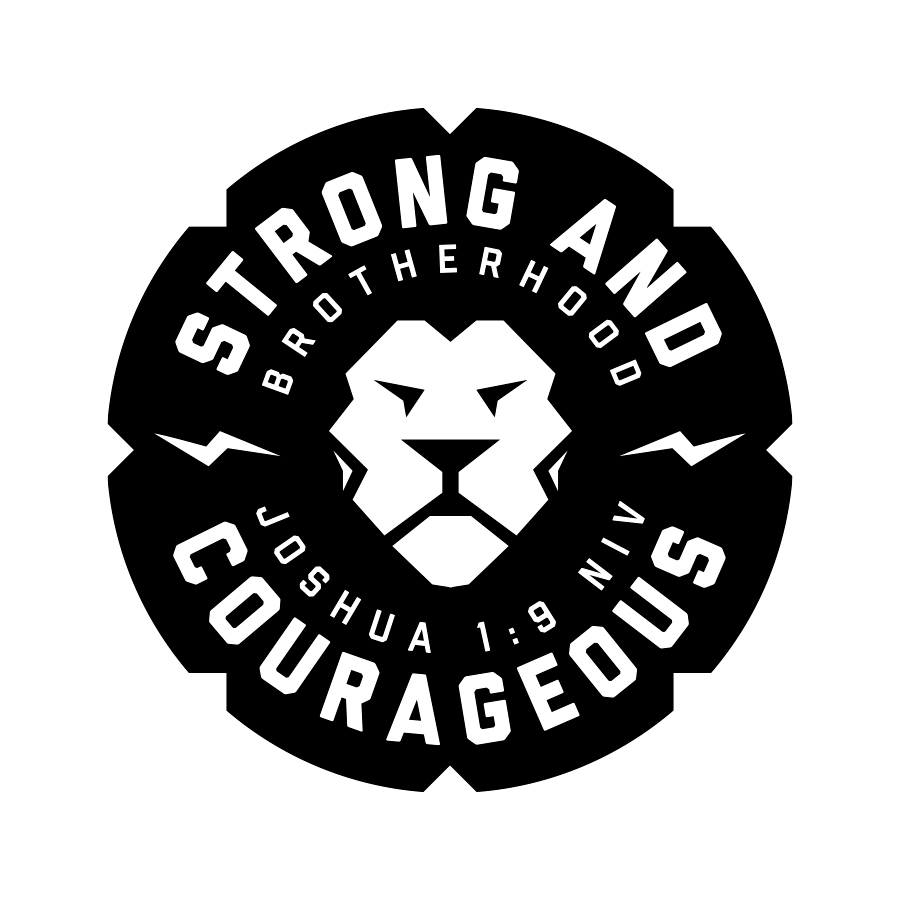 Strong and Courageous logo design by logo designer Hampton Creative Inc. for your inspiration and for the worlds largest logo competition