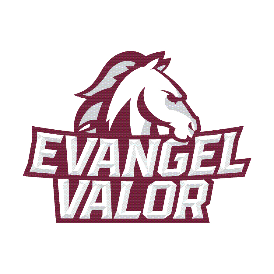 Evangel Valor Mascot Logo logo design by logo designer Hampton Creative Inc. for your inspiration and for the worlds largest logo competition