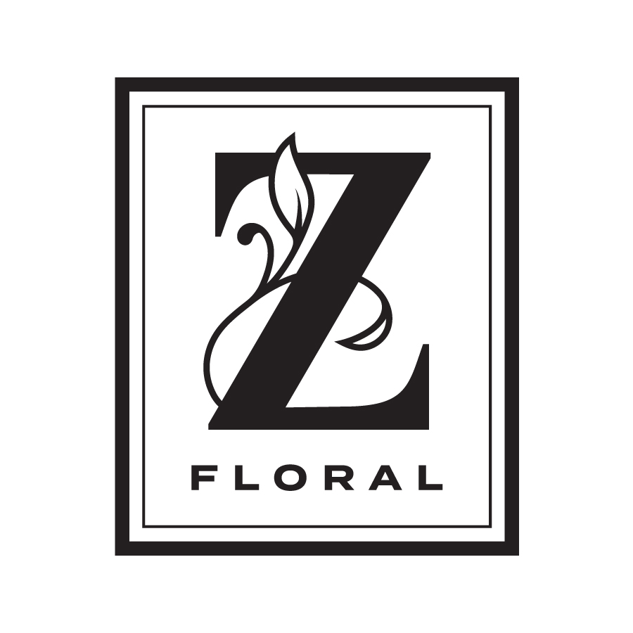 Zupan's Floral - Stacked logo design by logo designer Murmur Creative for your inspiration and for the worlds largest logo competition