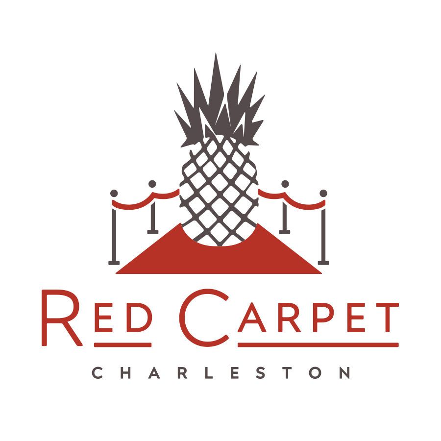 Red Carpet Charleston logo design by logo designer Andrew Barton Design for your inspiration and for the worlds largest logo competition