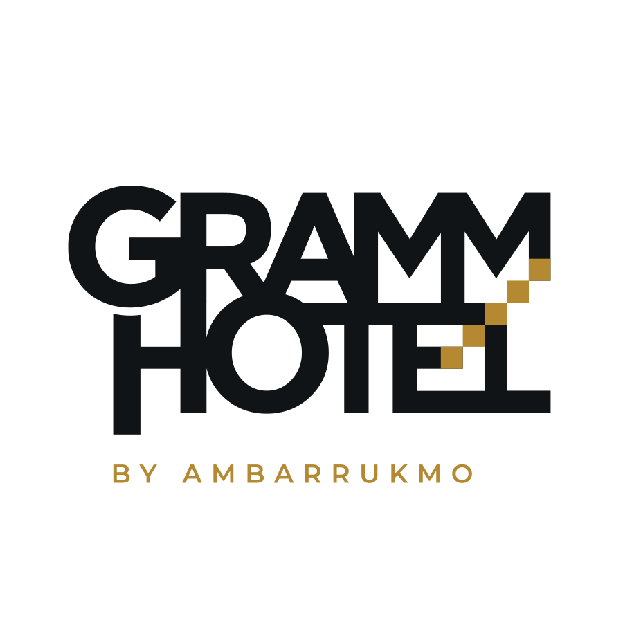 Gramm Hotel by Ambarrukmo logo design by logo designer Iskandara for your inspiration and for the worlds largest logo competition
