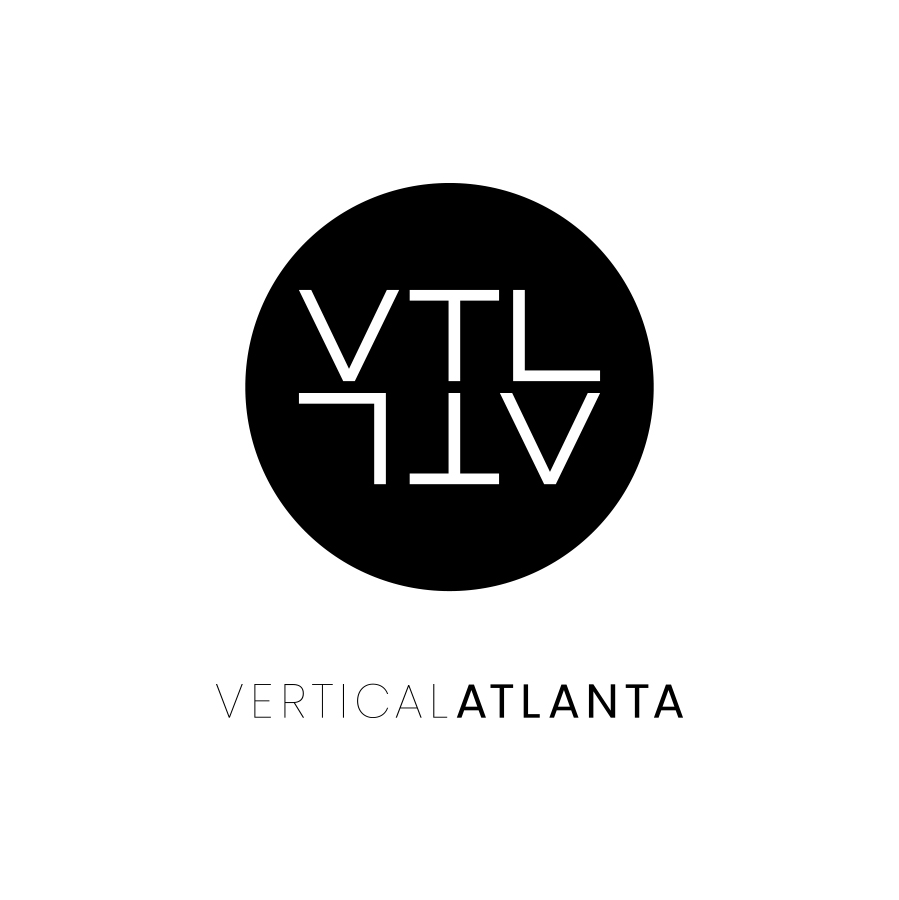 Vertical Atlanta logo logo design by logo designer Andrew McKee Design for your inspiration and for the worlds largest logo competition