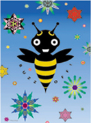 Buzz Off Bee logo design by logo designer Made On Earth for your inspiration and for the worlds largest logo competition