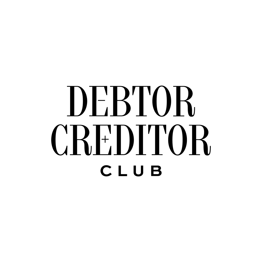 Debtor Creditor Club logo design by logo designer Chad Riedel for your inspiration and for the worlds largest logo competition
