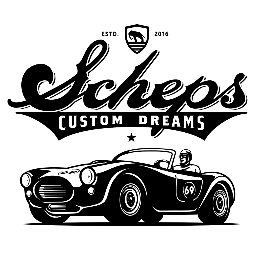 Scheps Custom Dreams logo design by logo designer Amit Botre - Spin Design for your inspiration and for the worlds largest logo competition