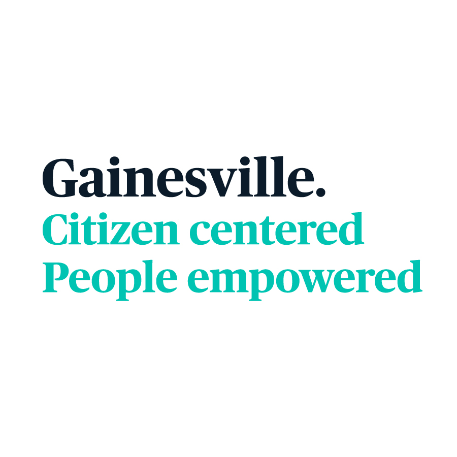 Gainesville. Citizen Centered. People Empowered. logo design by logo designer Parisleaf for your inspiration and for the worlds largest logo competition