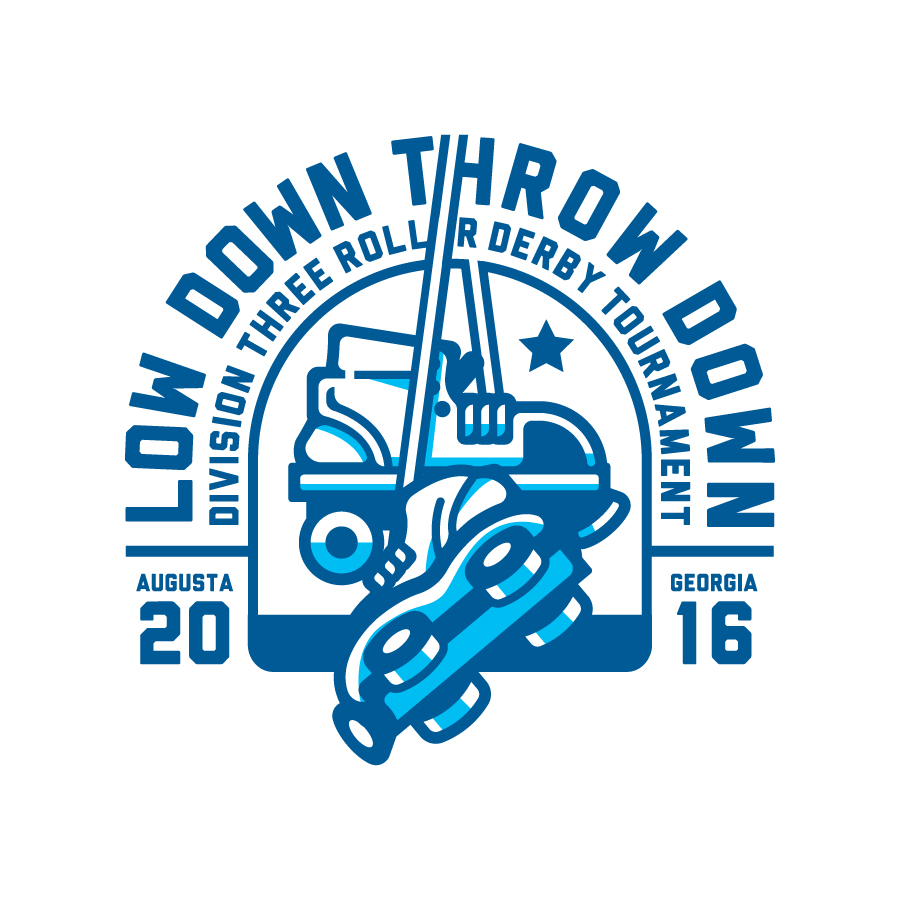 Low Down Throw Down logo design by logo designer Jason Craig for your inspiration and for the worlds largest logo competition