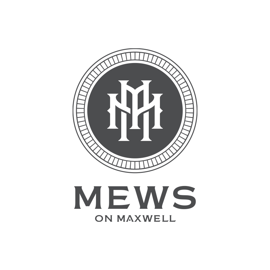 Mews on Maxwell Secondary Logo logo design by logo designer Lisa Sirbaugh Creative for your inspiration and for the worlds largest logo competition