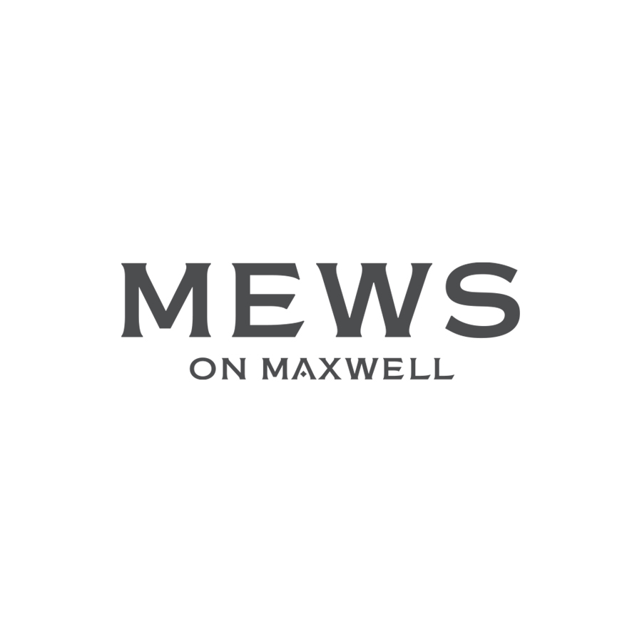 Mews on Maxwell Logotype logo design by logo designer Lisa Sirbaugh Creative for your inspiration and for the worlds largest logo competition