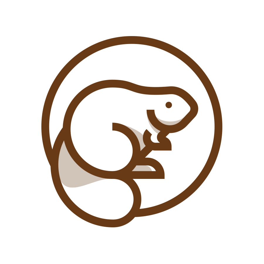 Beaver logo design by logo designer Peter Komierowski for your inspiration and for the worlds largest logo competition