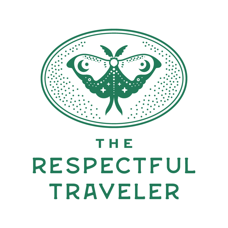 The Respectful Traveler logo design by logo designer Emily Fights Crime for your inspiration and for the worlds largest logo competition