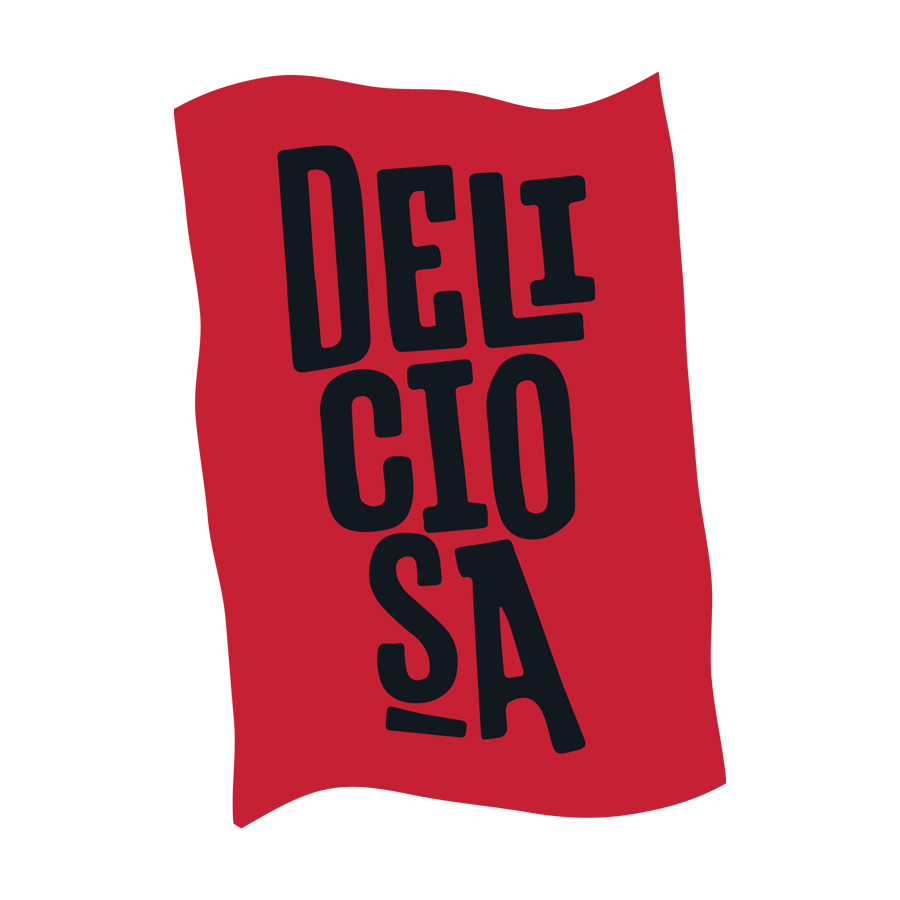 Deliciosa logo design by logo designer Blackdog Design Limited for your inspiration and for the worlds largest logo competition