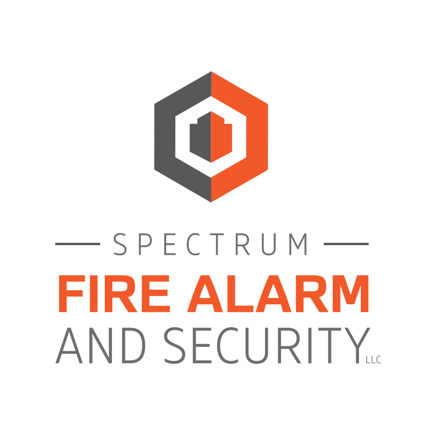 Spectrum Fire Alarm and Security, LLC logo design by logo designer Worx Graphic Design, Inc. for your inspiration and for the worlds largest logo competition