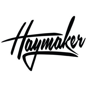 Haymaker clothing concept logo design by logo designer The Robot Agency for your inspiration and for the worlds largest logo competition