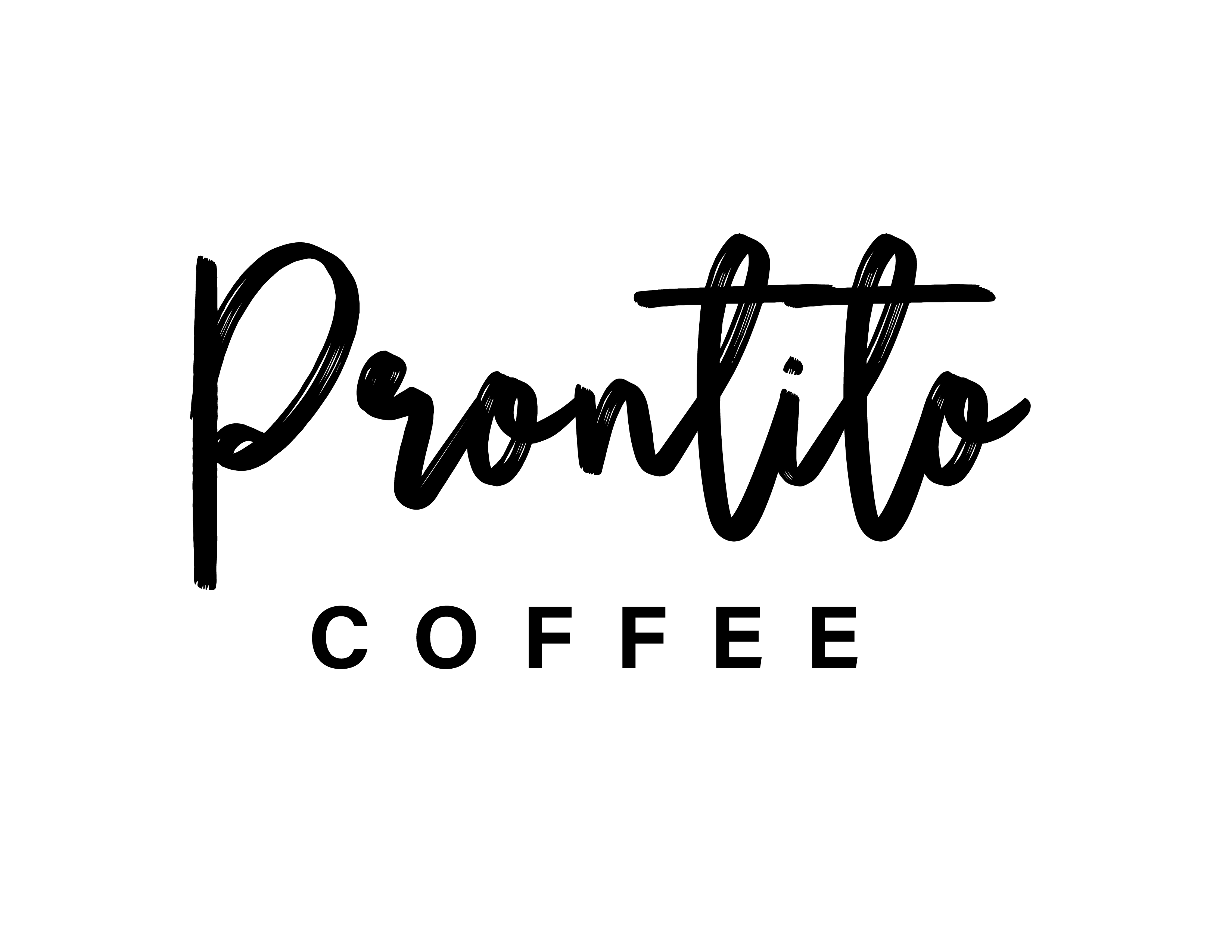 Prontito Coffee Logo logo design by logo designer Robot Agency Studios for your inspiration and for the worlds largest logo competition
