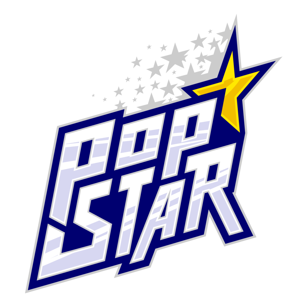 Pop Star logo design by logo designer Robot Agency Studios for your inspiration and for the worlds largest logo competition