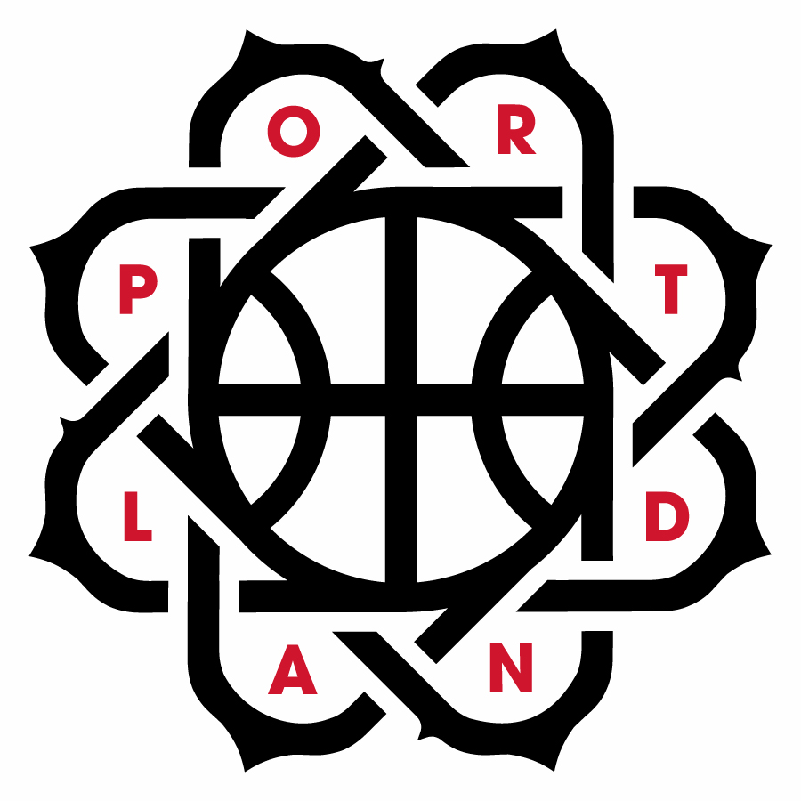 Portland Basketball logo design by logo designer Russ Razor for your inspiration and for the worlds largest logo competition
