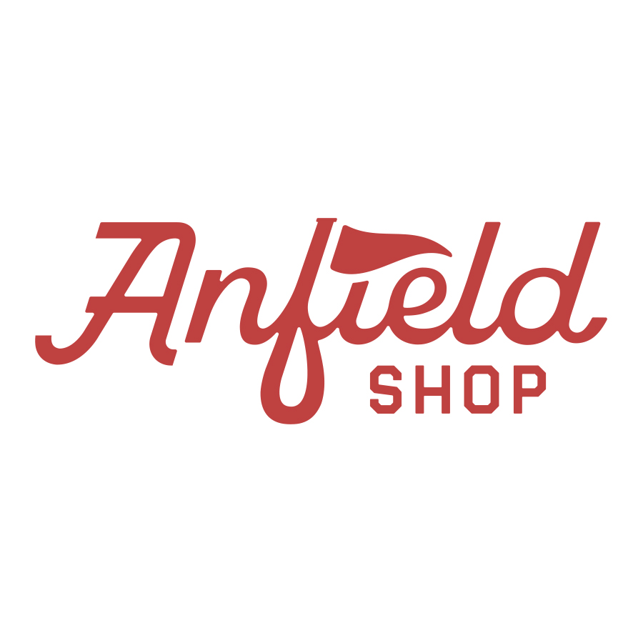 Anfield Shop - Script logo design by logo designer NBDco. for your inspiration and for the worlds largest logo competition