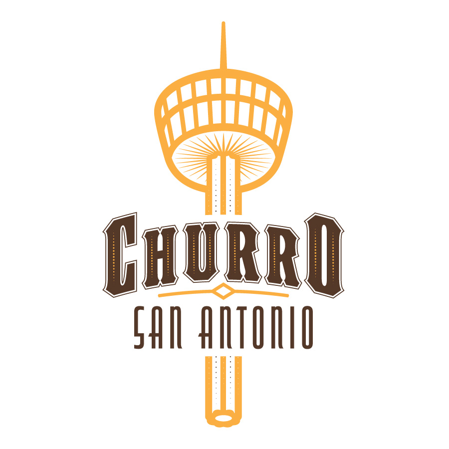 Churro San Antonio logo design by logo designer Tamayo Design for your inspiration and for the worlds largest logo competition